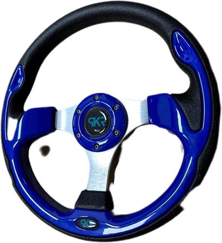 Volante blu lucido sportivo - volante,